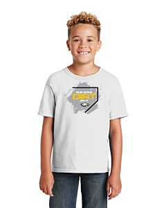 JERZEES® - Youth Dri-Power® 50/50 Cotton/Poly T-Shirt - Front Imprint - Rub Some Dirt In It
