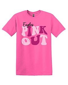 Gildan® - Heavy Cotton™ 100% Cotton T-Shirt - LB Pink Out 2024 Logo 4