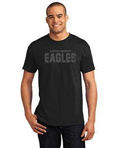 Hanes® - EcoSmart® 50/50 Cotton/Poly T-Shirt (Eagle Monochromatic Logo)