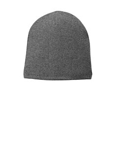Port &amp; Company® Fleece-Lined Beanie Cap - Embroidery-Athletic Oxford-Lawton Bronson 1