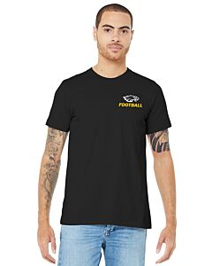 BELLA+CANVAS ® Unisex Jersey Short Sleeve Tee - Front &amp; Back Imprint - Senior Shirt-Black