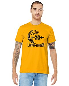 BELLA+CANVAS ® Unisex Jersey Short Sleeve Tee - Front &amp; Back Imprint - Cross Country 2023-Gold