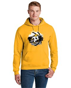 JERZEES® - NuBlend® Pullover Hooded Sweatshirt - Eagles Graffiti Logo
