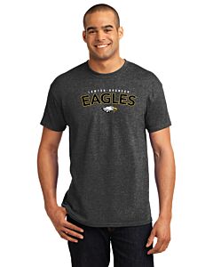 Hanes® - EcoSmart® 50/50 Cotton/Poly T-Shirt (Eagle Classic Logo)-Charcoal Heather