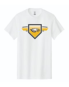 Gildan® - Heavy Cotton™ 100% Cotton T-Shirt - LB Baseball 2024-04-White