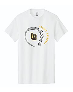 Gildan® - Heavy Cotton™ 100% Cotton T-Shirt - LB Baseball 2024-05-White