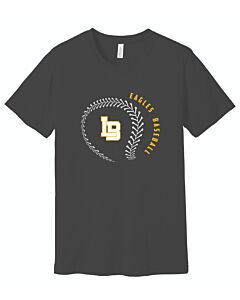 BELLA+CANVAS ® Unisex Jersey Short Sleeve Tee - 2024 Baseball (Laces)