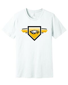 BELLA+CANVAS ® Unisex Jersey Short Sleeve Tee - 2024 Baseball (Base)-White