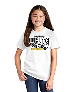 Youth Tee - Front and Back Imprint - 2023 Homecoming - CROSS COUNTRY-White