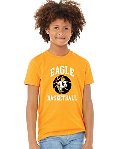 BELLA+CANVAS ® Youth Jersey Short Sleeve Tee - LB Marching - Front Imprint