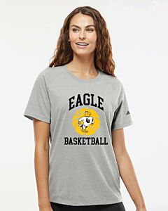 Adidas - Women's Blended T-Shirt - LB Marching Eagle - Front Imprint 