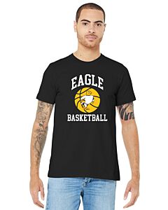 BELLA+CANVAS ® Unisex Jersey Short Sleeve Tee - LB Marching Eagle - Front Imprint