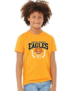 BELLA+CANVAS ® Youth Jersey Short Sleeve Tee - LB Retro - Front Imprint