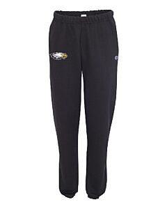 Champion - Reverse Weave® Sweatpant Joggers with Pockets - RW10 - LB Eagle - Black - Embroidery