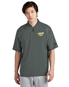 New Era® Cage Short Sleeve 1/4-Zip Jacket - Left Chest Golf Logo