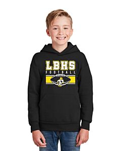 Hanes® - Youth EcoSmart® Pullover Hooded Sweatshirt - DTG - LBHS
