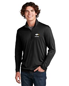 Sport-Tek® PosiCharge® Competitor™ 1/4-Zip Pullover - Embroidery - LB Softball Logo -Black