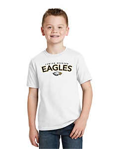 Hanes® - Youth EcoSmart® 50/50 Cotton/Poly T-Shirt (Eagle Classic Logo)