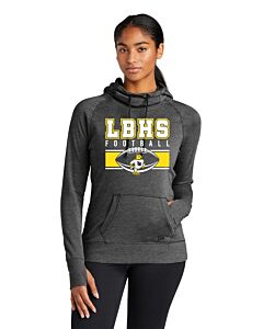 New Era® Ladies Tri-Blend Fleece Pullover Hoodie - DTG - LBHS