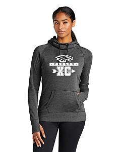 New Era® Ladies Tri-Blend Fleece Pullover Hoodie - DTG - Eagles XC